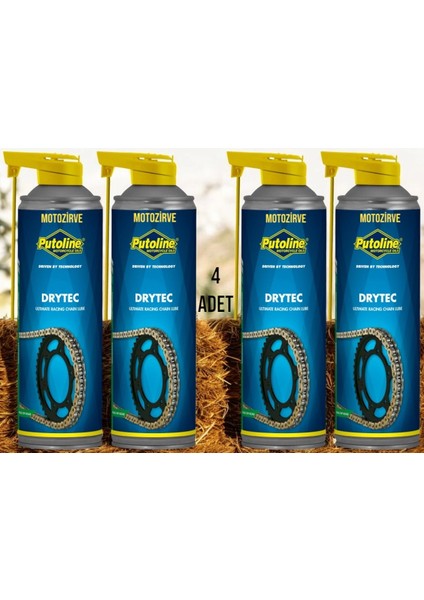 Drytec Race Yarış Zincir Yağı 500 ml (4 Adet)