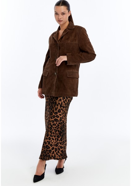 Kadın Hakiki Süet Ceket modelleri