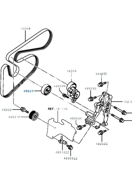 Serpantin Kayış Gergi Kasnağı (Yurt Dışından) indirimleri