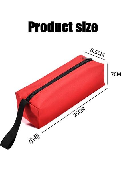 6'lı Paket Fermuarlı Küçük Alet Çantası, Alet Çantası Düzenleyici (9,8x3,3x2,7 Inç) (Yurt Dışından) fırsatları