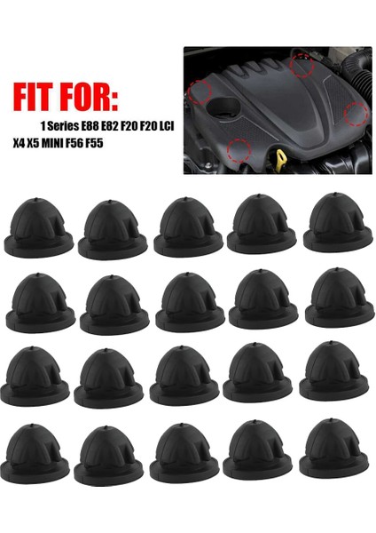 Motor Kapağı Kauçuk Montaj Grommet Için Araba Kaput Tampon Tamponları (Yurt Dışından) modelleri