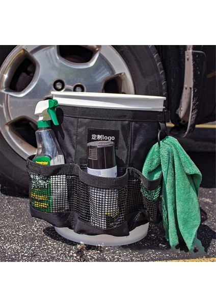 Kova Saklama Çantası, Arabalar Için 5 Galonluk Temizleme Kovası, Balıkçılık Aracı (Yurt Dışından) fırsatları