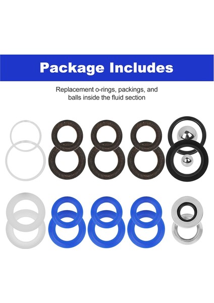 244194 Pompa Tamir Takımı Havasız Boya Püskürtme Makinesi Aksesuarları 295 390 (Yurt Dışından) indirimleri