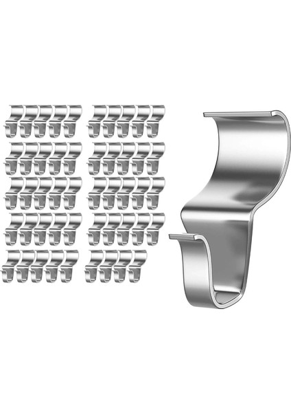 Dış Mekanda Asmak Için Vinil-Siding Kancaları, 50 Adet (Yurt Dışından)