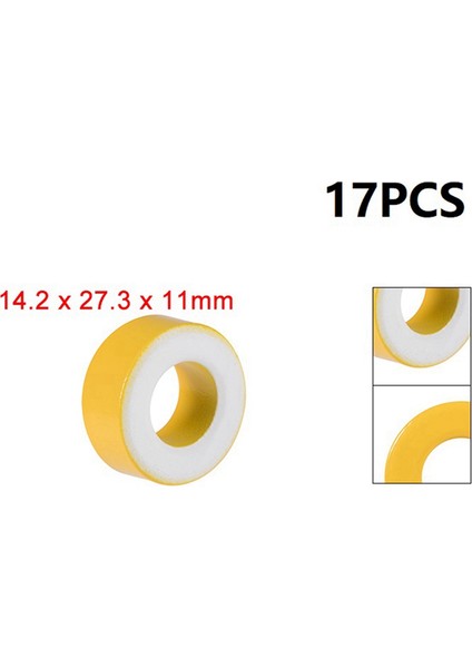 Sarı ve Beyaz Halka Ferrit Çekirdek Demir Tozu Halka Çekirdek (Yurt Dışından) fırsatları