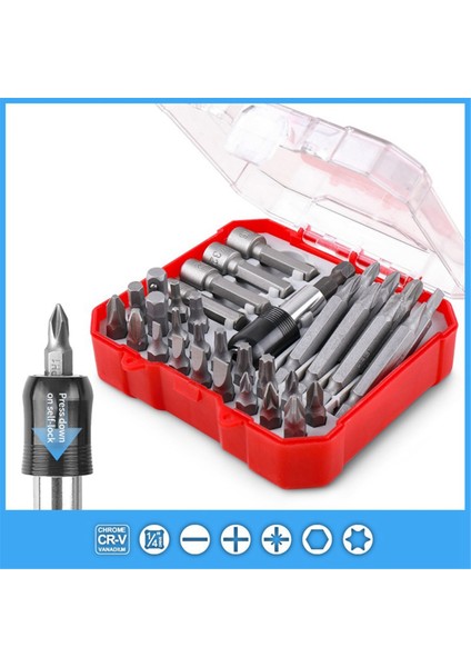 34 Adet Cırcır Tornavida Toplu Kombinasyon Tornavida Ev Seti Kutusu (Yurt Dışından) modelleri