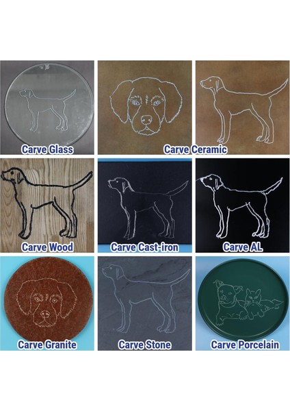 Karbür Freze Seti 1/4 Inç Şaft 10 Parça Beton Taş Kaynaklamak Için (Yurt Dışından) modelleri