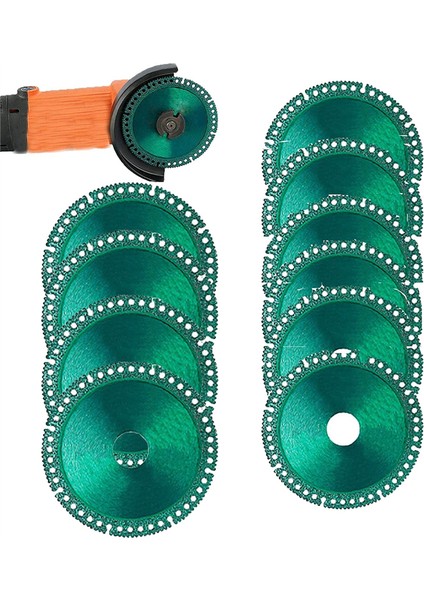 Öğütücü Için Yıkılmaz Disk, Yıkılmaz Kesme Diski (10 Adet) (Yurt Dışından)