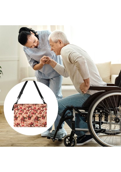 Polyester Kumaş Baskılı Tekerlekli Sandalye Çantası Elektrikli Tekerlekli Sandalye Yürüteç Çantası (Yurt Dışından) fiyatları