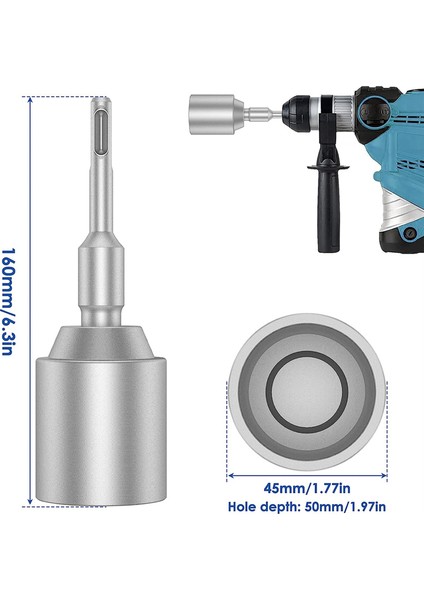Sds-Plus T Post Topraklama Çubuğu Sürücüsü, Matkap Ucu Sürücüsü, B (Yurt Dışından) fiyatları