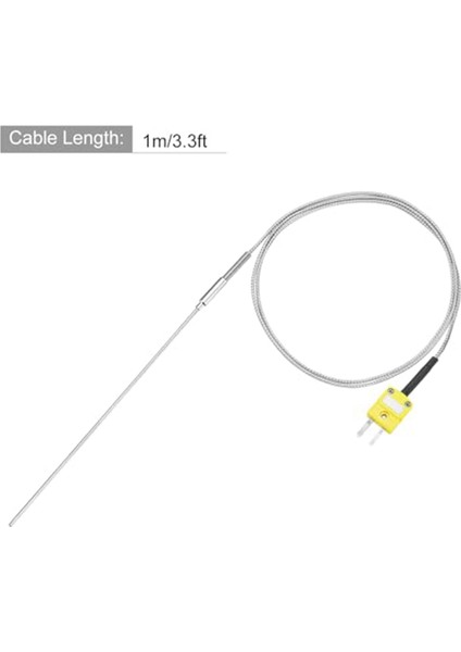 Metre Sıcaklık Sensörü Probu -50 Ila 1100°C,3.3FT Kablo 1X150MM (Yurt Dışından) fiyatları