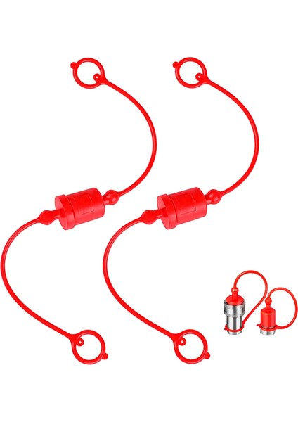 -A 3/4 Hidrolik Hızlı Bağlantı Elemanı Erkek Toz Kapağı ve Dişi Tapa Kapağı (Yurt Dışından)