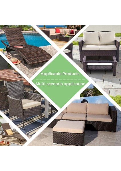 120 Ft Plastik Hasır Tamir Malzemeleri Patio Için Karışık Renkli Şerit (Yurt Dışından) modelleri