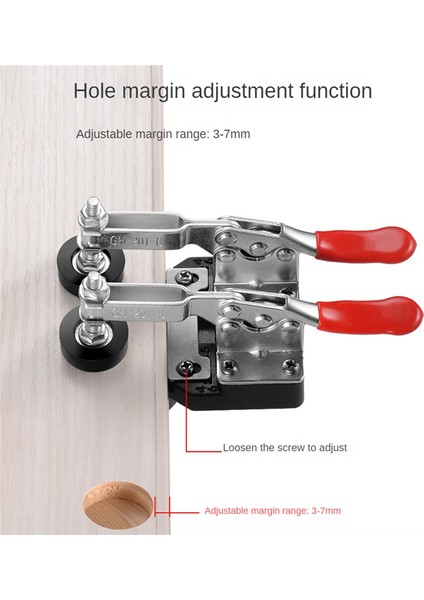 Ahşap Işçiliği 35MM Menteşe Açacağı Kapı Menteşesi Delgisi Konum Belirleyici Delik Açacağı (Yurt Dışından)