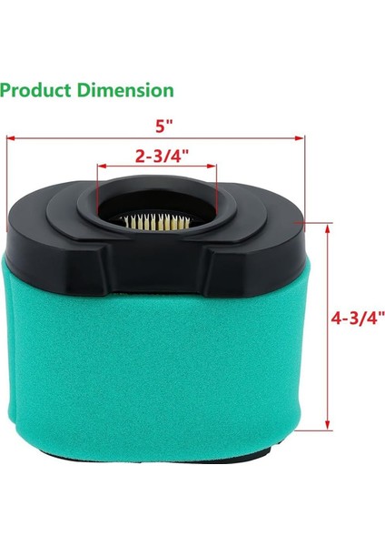 792105 D170 Hava Filtresi John Deer-E Için MIU11515 MIU11517 D160 D170 (Yurt Dışından)