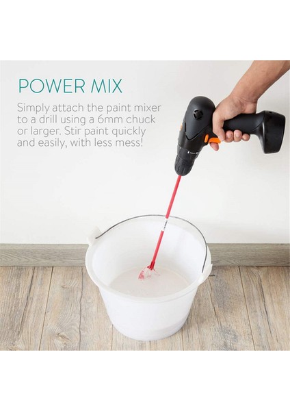 Macun Tozu Karıştırma Çubuğu, Elektrikli Matkap, Mikser Için Uygundur, (Yurt Dışından)