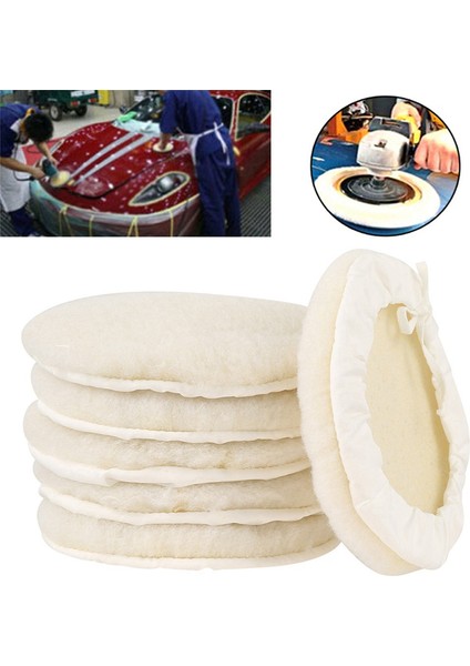 Adet 7 Inç Yün Benzeri Peluş Cilalama Diski Bağcıklı Setle Birlikte (Yurt Dışından) modelleri