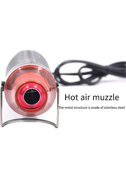300W Sıcak Hava Makinesi Mini Sıcaklık Üfleyici Ab Fişi C (Yurt Dışından)