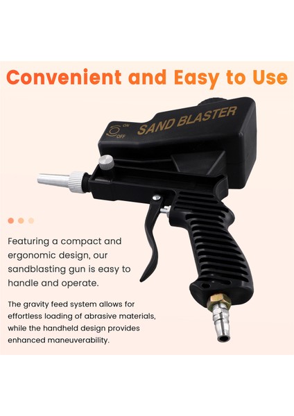 Taşınabilir Ayarlanabilir 90PSI El Tipi Pnömatik Patlatma Alet Seti (Yurt Dışından) fırsatları