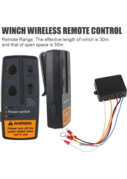 2.4g 12V 24V Elektrikli Vinç Anahtarı Kontrol Cihazı Uzaktan Kumanda (Yurt Dışından)