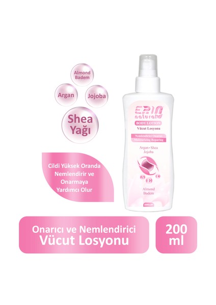 Onarıcı ve Nemlendirici Vücut Losyonu