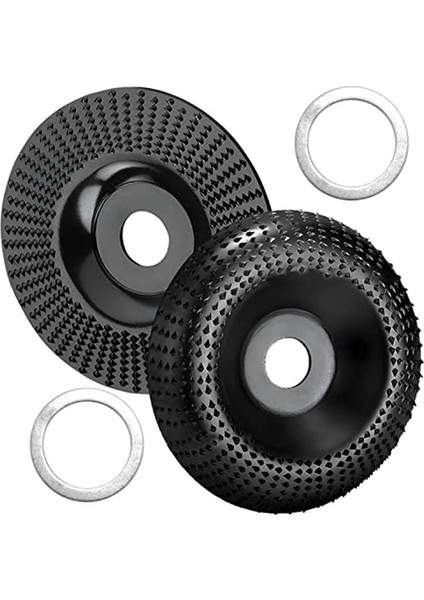 Açı Taşlama Makinesi Için 2 Adet Ahşap Taşlama Tekerleği 125MM Ahşap Freze Kesici (Yurt Dışından)