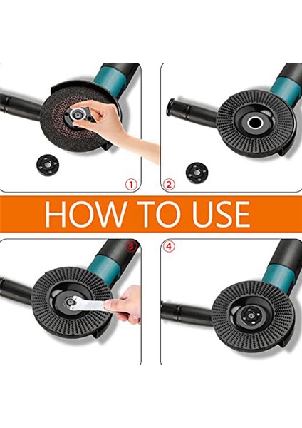 Açı Taşlama Makinesi Için 2 Adet Ahşap Taşlama Tekerleği 125MM Ahşap Freze Kesici (Yurt Dışından) modelleri