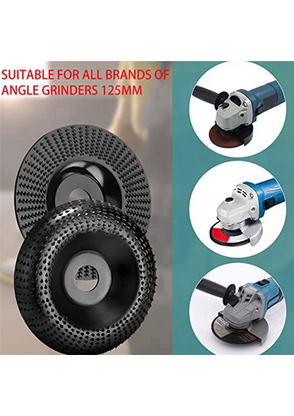 Açı Taşlama Makinesi Için 2 Adet Ahşap Taşlama Tekerleği 125MM Ahşap Freze Kesici (Yurt Dışından) fırsatları