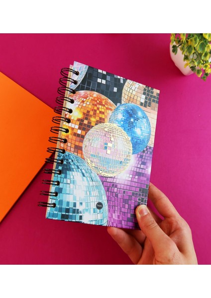 Özel Tasarım Spiralli 15*21 cm Dot Defter, Eskiz Defteri, Doodle Book - 2 SAYFA STICKER HEDİYELİ fiyatları