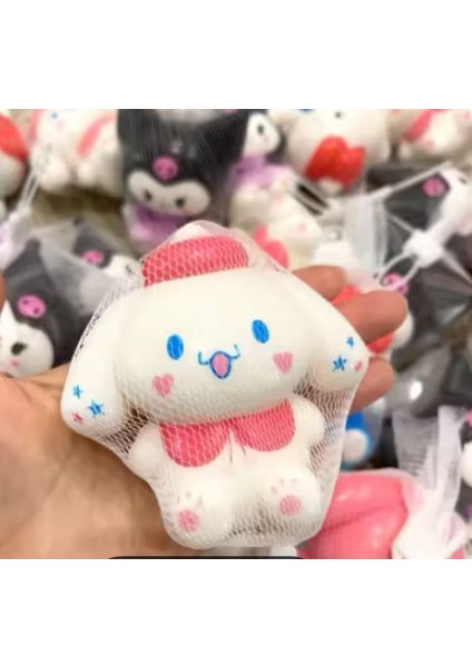 Cinnamoroll Sevimli Kedi Pati Kuromili Oyuncak Figür Anime Yumuşak Squishy Stress Oyuncak Sukuşi