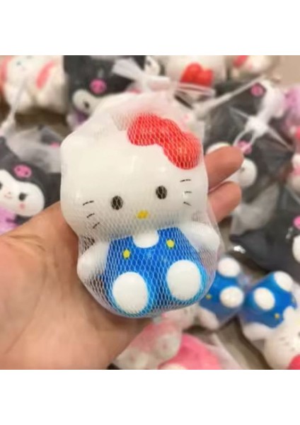Hello Kitty Kedi Pati Kuromili Oyuncak Figür Anime Yumuşak Squishy Stress Oyuncak Sukuşi