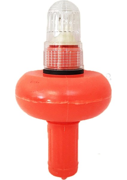 Işıklı Şamandıra Çift Pilli Kırmızı LED Işık Fotoselli Çakarlı