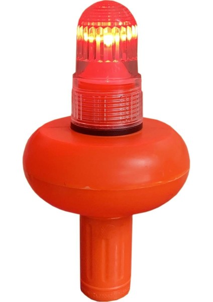 Işıklı Şamandıra Çift Pilli Kırmızı LED Işık Fotoselli Çakarlı modelleri