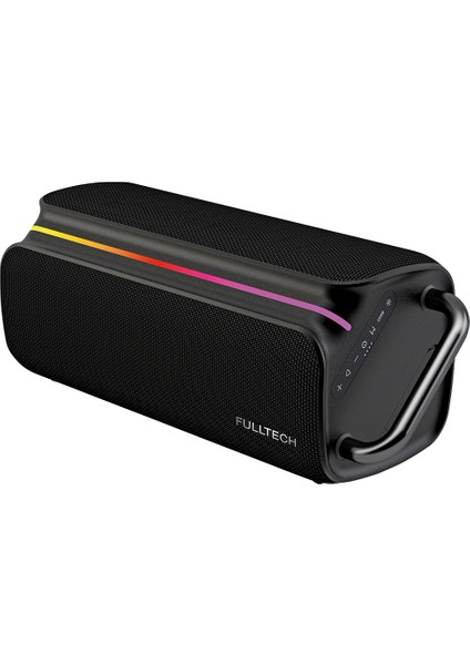Fxs2 Taşınabilir Kablosuz Bluetooth Hoparlör Siyah | 120W Güç, Rgb Işık, Ipx4 Su Geçirmez, Tws, 8000MAH indirimleri