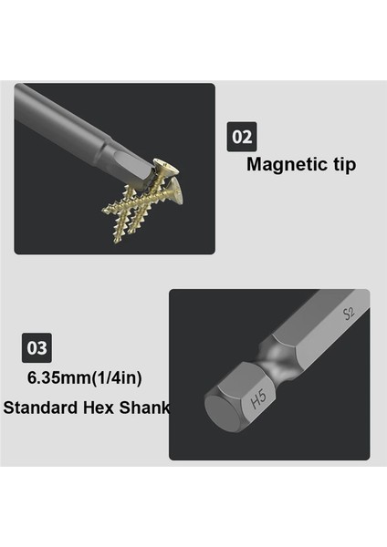 10 Parçalı Altıgen Anahtar 1,5-12 mm Anahtar Soketi (Yurt Dışından)