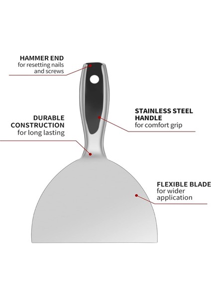 Macun Bıçağı 6 Inç, Alçıpan Kaplama Için (Yurt Dışından) indirimleri