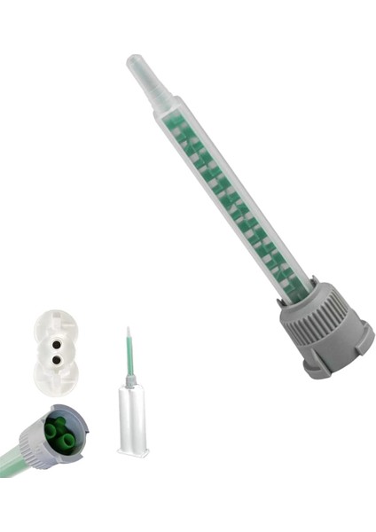 20 Adet Karıştırma Nozulu Yapıştırıcı Kartuşları Ucu (Yurt Dışından) modelleri