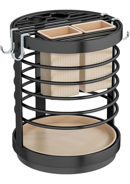 Bıçaklar Için Bıçak Tutucu Standı Mutfak Metal Standları Siyah (Yurt Dışından)