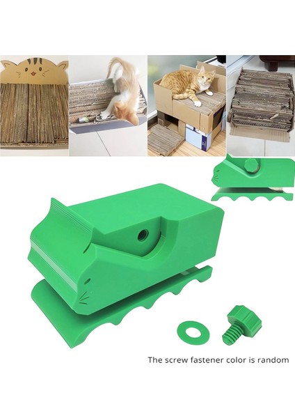 Kendin Yap Kedi Tırmalama Tahtası Kesme Karton Geri Dönüşüm Kesme Aleti B (Yurt Dışından) fırsatları
