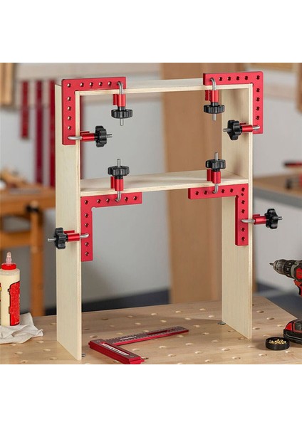 1 Adet 90 Derece Kareler Dik Açı Kelepçeleme 5.5x5.5 Inç L Tipi Alet (Yurt Dışından)