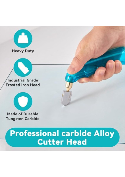 Cam Kesici 2 Adet Cam Kesme Aleti 4 Adet Değiştirilebilir (Yurt Dışından) fırsatları