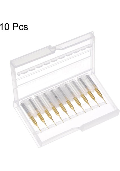 Pcb Makinesi Için 10 Adet Titanyum Kaplama Karbür, 1/8 Inç Şaft 0.5mm (Yurt Dışından) indirimleri