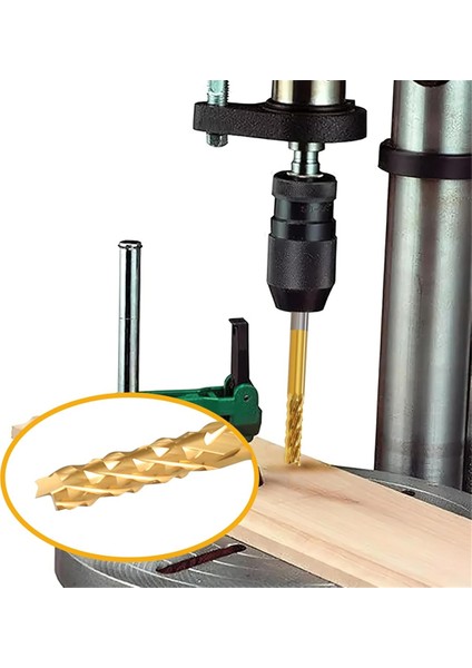 Uç Freze Setleri, 10 Adet Titanyum Kaplama Uç Freze, 1/8 Inç Şaft (Yurt Dışından) indirimleri