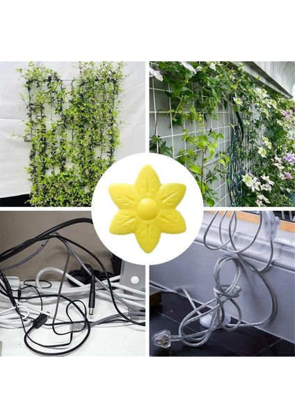 Tırmanıcı Bitkiler Duvar Klipsleri Sabitleme Tutucu Çiçek Şekli Bitki Tırmanıcı (Yurt Dışından) modelleri
