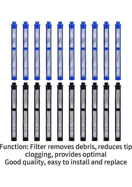 Filtreler-5 Adet 100 Mesh ve 5 Adet 60 Mesh Basınçlı Havasız Sprey Tabancası Için (Yurt Dışından) fırsatları