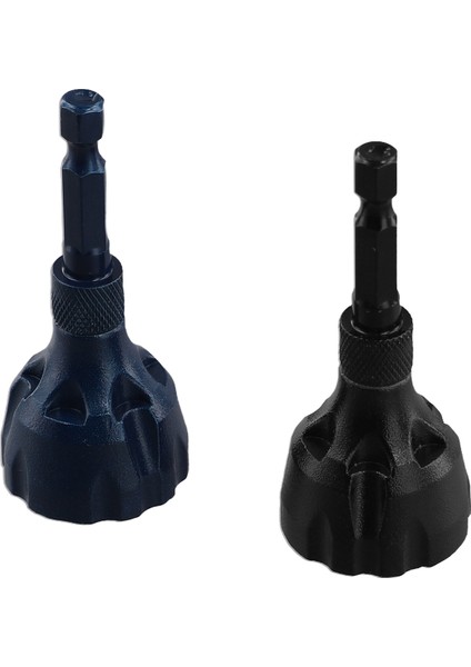 2 Adet Tungsten Karbür Çapak Alma Dış Pah Kırma Aleti (Siyah+Mavi) (Yurt Dışından)