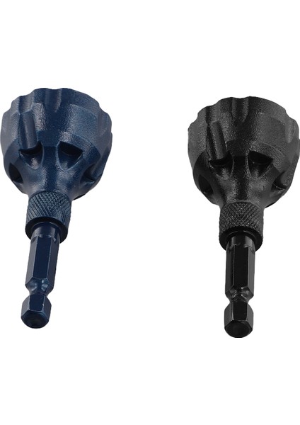 2 Adet Tungsten Karbür Çapak Alma Dış Pah Kırma Aleti (Siyah+Mavi) (Yurt Dışından) modelleri