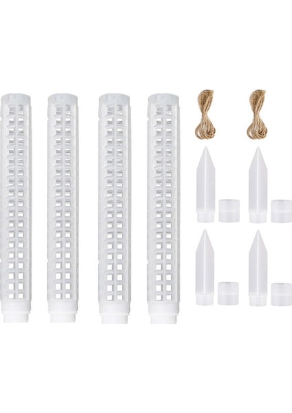 Plastik Yosun Direği, 25 Inçe Kadar Uzatılmış, Bitkiler Için Yosun Direği, B (Yurt Dışından)