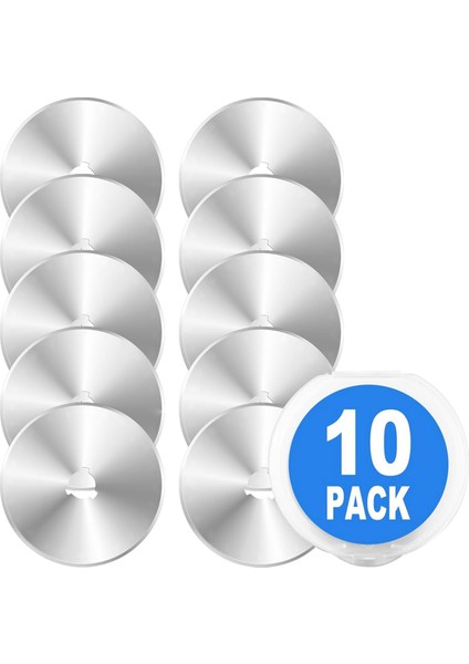 60MM - 10 Adet Döner Bıçak Yedeği Çoğu 60 mm Döner Kesiciye Uygundur (Yurt Dışından) fiyatları