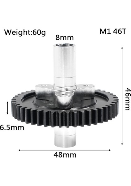 Arrma Için 46T M1 Terlik Debriyaj Dişlisini Yükseltin (Yurt Dışından) fiyatları
